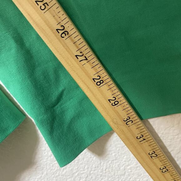 J CREW Kallie Pant Modern Clover Green Stretchy Classic Straight Leg Sz 10T NWT - Picture 10 of 12